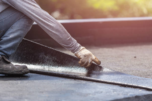 Professional Crawl Space Encapsulation technician working in Harrison, MI